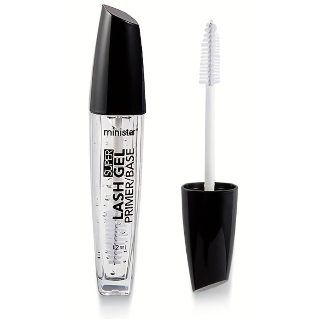 NIKITA.VIVI - Lash Gel Primer Base | Mascara Primer for Eyelashes | Lash & Brow Gel Mascara Eye Makeup | Thickens Lashes With Voluptous Volume & Helps Enhance Wear | Separates Eyelashes & Sets Eyebrow