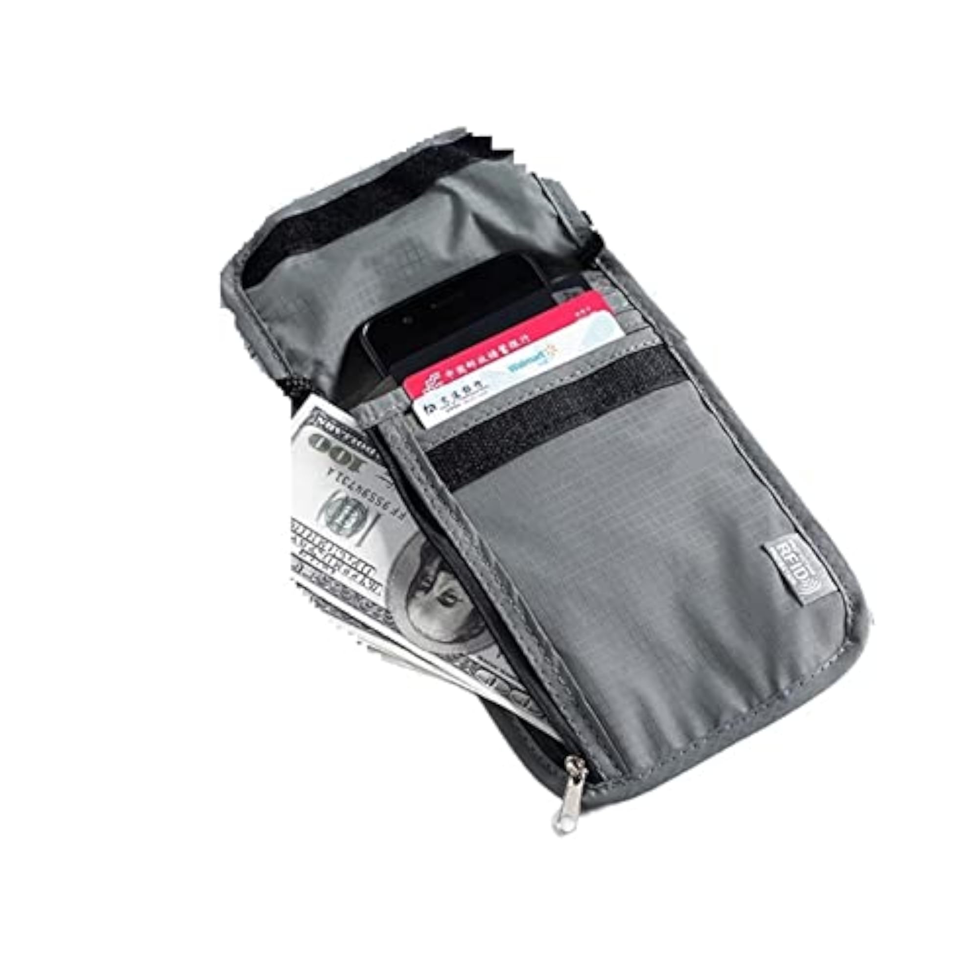 Waterproof Neck Wallet, RFID Travel Document Storage