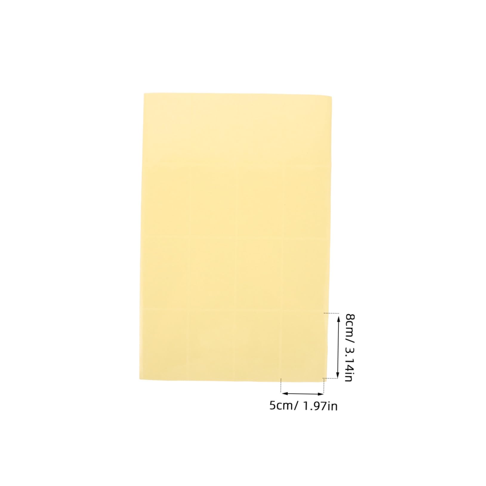 PLAFOPE 1000 Unidades De Pegatinas Transparentes Para Sellar Paquetes Pegatinas Rectangulares De Protección Transparentes Para Sobres Impermeables Para Sellar