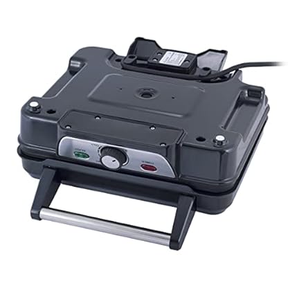 Elektrogrill 1800W Kontaktgrill Panini- und Sandwichgrill Sandwichmaker Paninimaker mit Antihaftbeschichtung… – Bild 8
