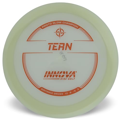 Innova Proto Glow Champion Tern – Glow in The Dark Disc Golf Driver (173-175g)
