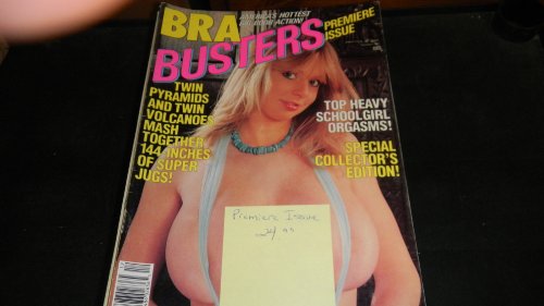 Bra Busters Premiere Issue Busty Adult Magazine December 1988