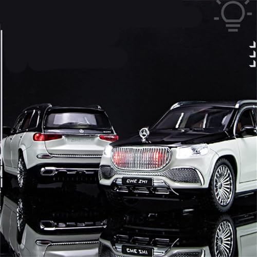 Image of LONGMIRE Metal Pull Back Diecast Car Pull Back Car Model with Sound Light Boys Gifts Toys for Kids Pack of 1, Multicolor (Maybech Gls600)