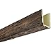 Heritage Timber Salvaged Timber Faux Wood Beam, 3-Sided (U-Beam), 5 1/2