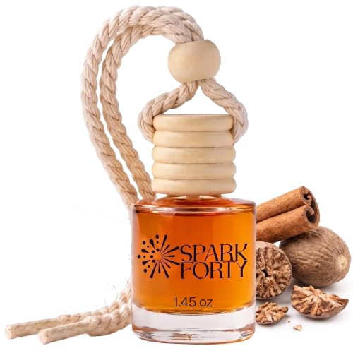 Image of Cinnamon Car Air Freshener Hanging | Car Perfume, 8 ml