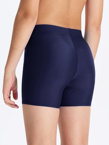 Image of Devoropa Youth Boys Swim Shorts Square Leg Swimsuit Nylon Swimming Boxer Brief UPF 50+