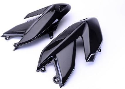 Bestem CBDU-HPMTD-SPN Black Carbon Fiber Side Panels for Ducati Hypermotard 1100 1100S 2007 2008