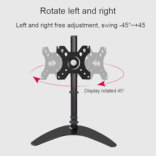 Support TV réglable en métal pour écran LCD LED 14-32 pouces et pivotant - 5