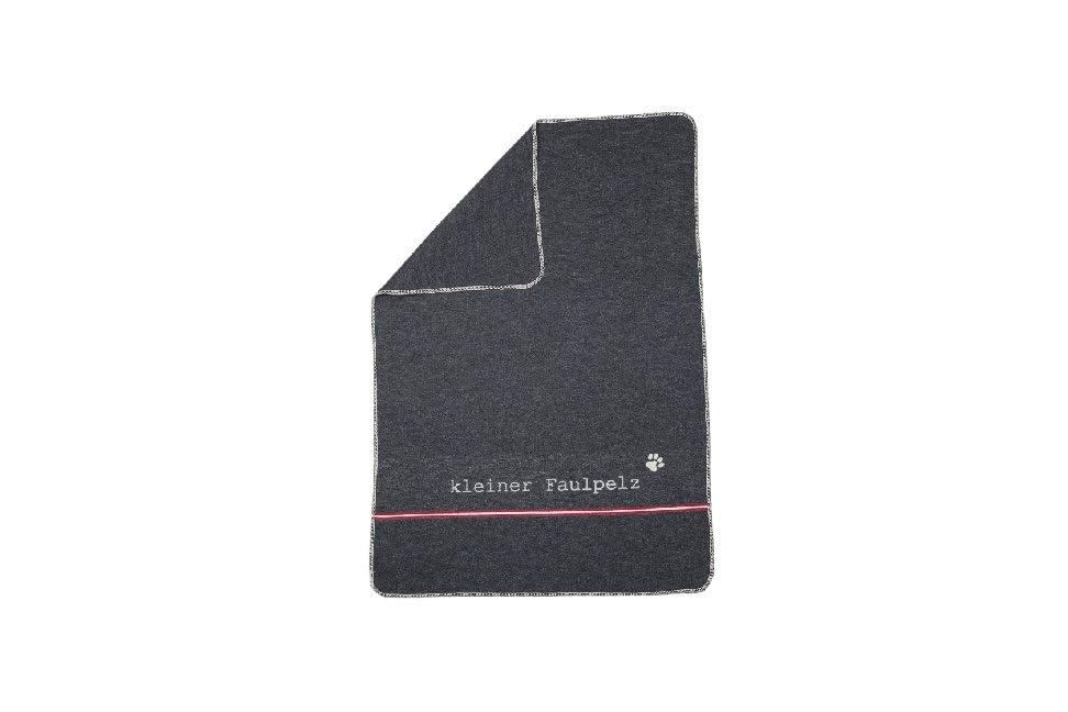 Plaid Fussenegger anthracite pour des siestes douillettes de votre chien