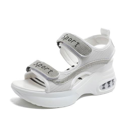 Sandales confortables été à plateforme avec semelle compensée amortissante