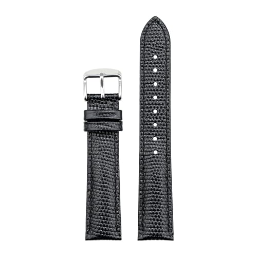 Bracelet de montre en cuir texture lézard NASUNJIA pour remplacer