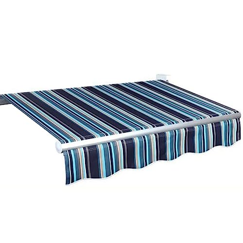 Toile de store rétractable en polyester 6.6 pieds bâche imperméable balcon - 2