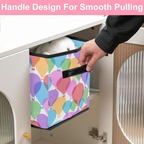 Boîte de rangement pliable montgolfière pour créer un cocon ordonné dans la chambre de bébé - 7