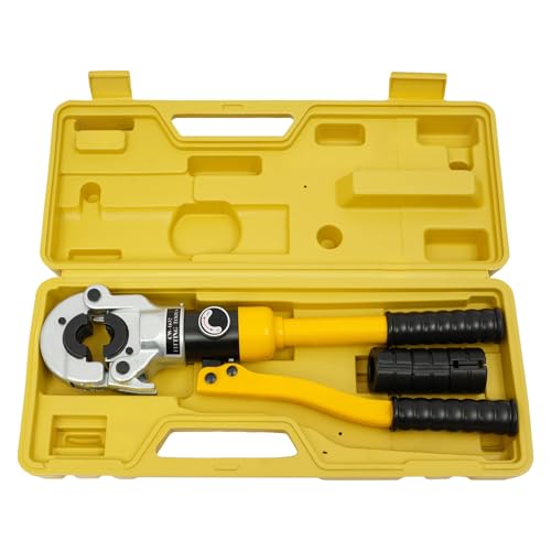 8T Alicates de prensado hidráulicos, crimpadora hidráulica de tubos, 16-32 mm, tubo compuesto de tubo TH Contorno, alicate de prensado de tubos con formas TH16 20 26 32 mm²