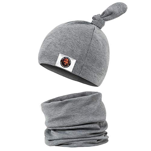 Cobra-Kai-Logo-The-Joe-Rogan-Head-face- 100% Organic Cotton Soft Knotted Cap Newborn Hat Autumn Winter Baby Knot Beanie Baby Boys Girls Hats (0-12 Months).