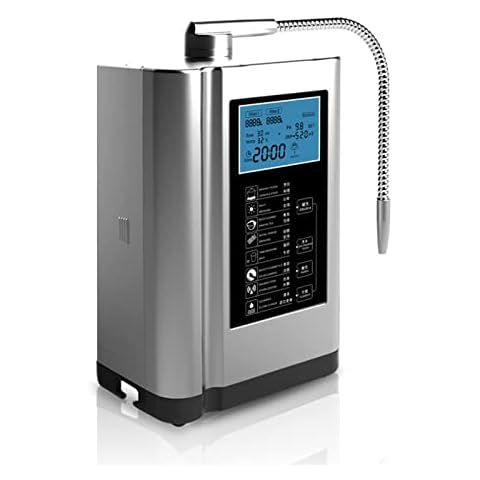 MSHENUED Water Ionizer, Water Purifier Machine PH 3.5-10.5 Alkaline Acid Water Machine Cover