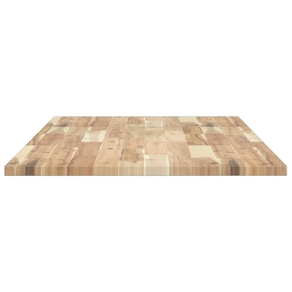 vidaXL Bureaublad 120x60x2 cm onbehandeld massief acaciahout