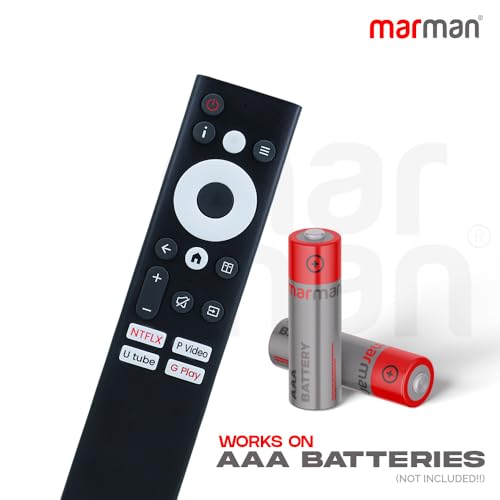 Image of marman Compatible with Kodak Smart Tv Remote Suitable for Ultra HD 4K LED QLED Non-Voice Command Without Google Assistant CA PRO 108 cm 50CAPROGT5012 - Matching Exact Keys with Existing Model