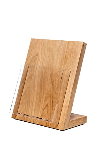 LINLAY Intarsien & Gravuren DIN A5 Flyerhalter Holz Prospektständer...