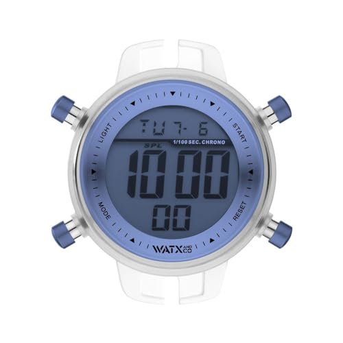 Watxandco Reloj Unisex Digital Cuarzo con Correa de RWA1091 Watxandco Reloj Unisex Digital Cuarzo con Correa de RWA1091