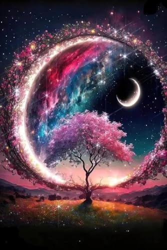 Affiche abstraite galaxie 60x90cm pour sublimer la déco murale de votre salon