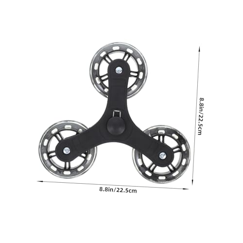 Roues de chariot de course triangle Toddmomy solution pour monter les escaliers - 3