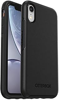 OtterBox Symmetry Case for iPhone XR, Shockproof, Drop proof, Protective Thin Case, 3x Tested to Military Standard, Black, No Retail Packaging