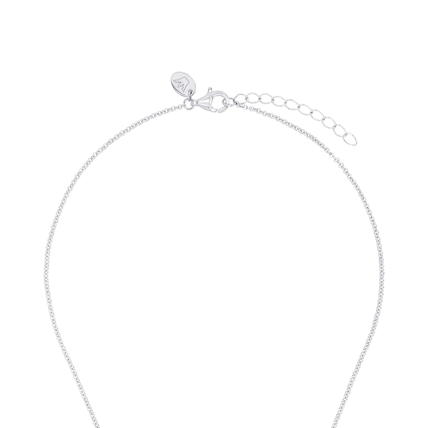 Prinzessin Lillifee Kette mit Anhänger 925 Sterling Silber Mädchen Kinder Halsschmuck, 35+3 cm, Rosa, Rehkitz, Kommt in Schmuck Geschenk Box, 2038748