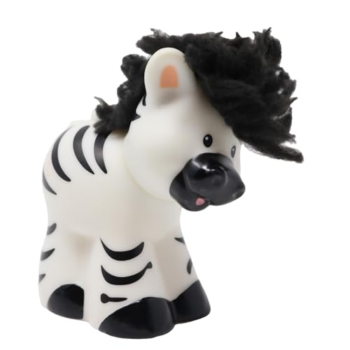 Figurine Zebra Fisher-Price Little People K0475 de rechange pour Arche de Noé et Zoo
