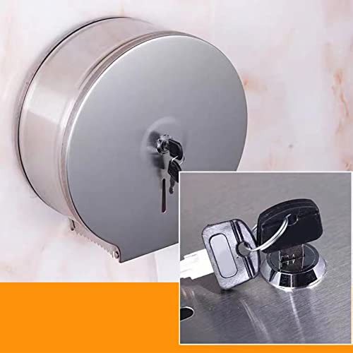 Stainless Steel Paper Towel Holder, Rustproof, Satin Finish, Large, for Family and Business with Complete Accessories - Image 2