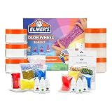 Elmer's Color Wheel Slime Kit, Includes Premade Slime, Clay Color Pigments, Scents, Sheet Labels, 24 Piece Kit - Arts & Crafts, Kids DIY Fun, Summer Activity