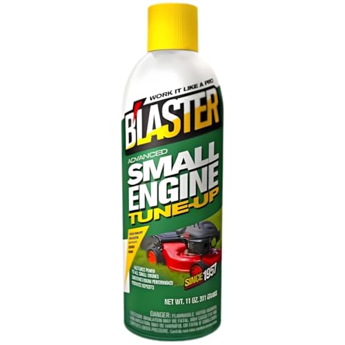 Blaster Chemical Lawn Mower Starter – 16 oz Starter Fluid for Small Engines – Fuel System Aid for Lawn Mower and Outdoor Power Equipment – Engine Start Spray Can