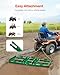 VEVOR Drag Harrow, 4 ft Heavy Duty Tow Behind Drag Harrow with Adjustable Bars & 72 in Chain, Driveway Grader Landscape Rake for ATV, UTV, Tractor, Mower Tow Behind Yard Lawn Leveling Tool