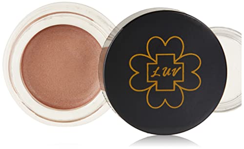 Luv+Co Face Highlighter 0.11Oz Vegan Rose Gold 60% Organic Natural Glow Face Highlighter Non Gmo For Medium To Deep Skin Tone No Shimmer No Glitter #TOP28
