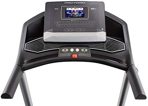 Close-up view of the ProForm Carbon T7 Treadmill console.