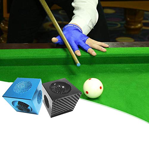 Plomevry Square Billiards Pool Cue Tip Tool Shaper Repairer Tool Muti-Functional Club Tip Sharpener Snooker Accessories Blue - Image 4