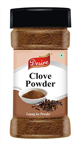 Image of Desire Clove Powder, 200g | Natural Laung Lavang Powder for Cooking, Baking, Curries and Ayurvedic Uses | Premium Quality, Aromatic Spice