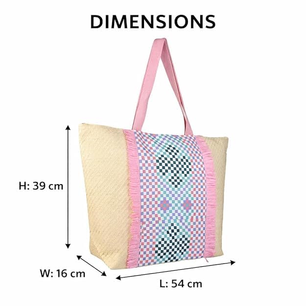 Image of ASIAN Tote Bag for Women | Stylish Office bag & Canvas Travel Handbag | Shopper and Shoulder Bag Lightweight Handbag with Multi Compartment | Travel, Office, Gym & Daily Use
