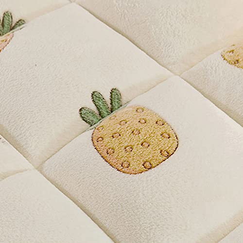 MHUQIA Steppdecke Winter 150x200cm 2kg, Flauschige Kaschmir-Steppdecken, Winter Decke Baumwolle Warm Dicker Lamm-Kaschmir Bettdecke, Winter Decke Bett, Bettdecke Baumwolle Winter