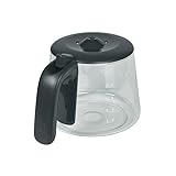 luth premium profi parts caraffa in vetro compatibile con aeg 405510572/2 caffettiera per macchina da caffè con filtro