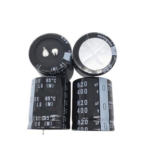 LOFWSGPRX (1 pezzi) 400 V 820 UF 35 X 40 Capacità elettrolitica 820 UF 400 V 35 x 40 condensatore forniture fai da te