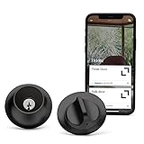Level Lock Smart Lock Touch Edition - Smart Deadbolt for Keyless Entry Using Touch, Key Card or Smartphone, Bluetooth Lock, Compatible with Apple HomeKit, Matte Black