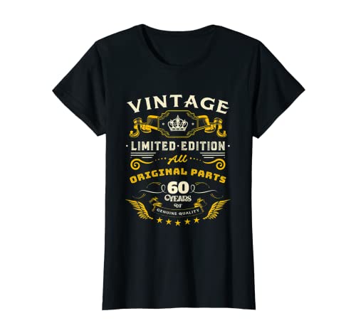 Femme Vintage Limited Edition 60 Years Old Gifts 60th Birthday T-Shirt