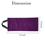 Yoga Sand Bag - Cotton Unfilled for Yoga Weights and Resistance Training, Size- 7.5" X 17" - Image 4
