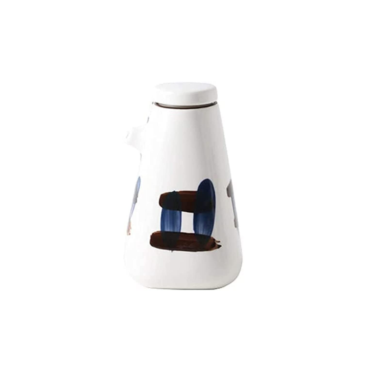 Distributore di Olio e aceto, Bottiglia di Olio o aceto in Ceramica da 300 ml, Piccola Bottiglia di Olio per Sushi, Contenitore per Cucina