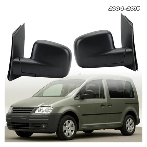 Rétroviseur latéral chauffant 5 broches VW Caddy MK3 élimine le givre pour une vue dégagée - 2
