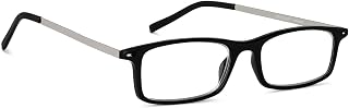 Lenskart Reading Glasses | Men & Women | Black Rectangular Full Rim | + 2.25 Power | LR E13700 Price In India