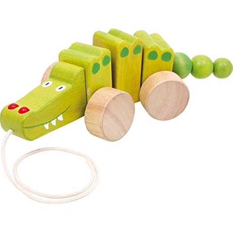 Small Foot 2604 Crocodile Wooden Pull Toy Cover