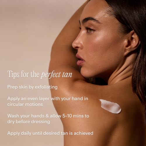 Image of + Lux Unfiltered N32 Summer Skin Classic Gradual Self Tanner, Hydrating Self Tanning Lotion - Shea Butter & Squalane - Non-Sticky, No Transfer, Natural-Looking - Vegan Sunless Tanner - Vanilla Caviar