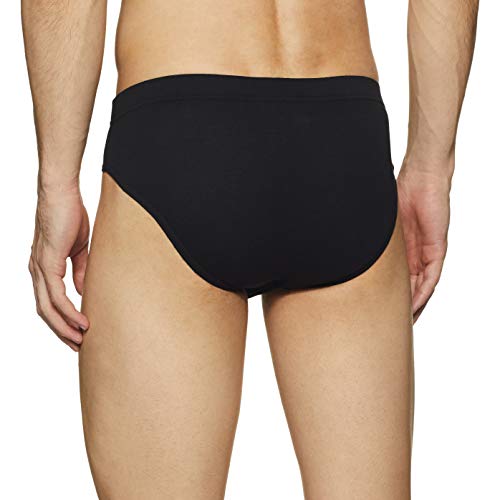 Image of Levi's 011 Comfort Brief for Men | 100% Pure Cotton | Breathable | Durable | Anti-Roll Waistband | Extra Supportive Gusset | Dual Layer 3D Pouch | Tagless & Zero Irritation Comfort | Pack of 3